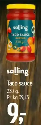 Føtex Salling Taco sauce tilbud