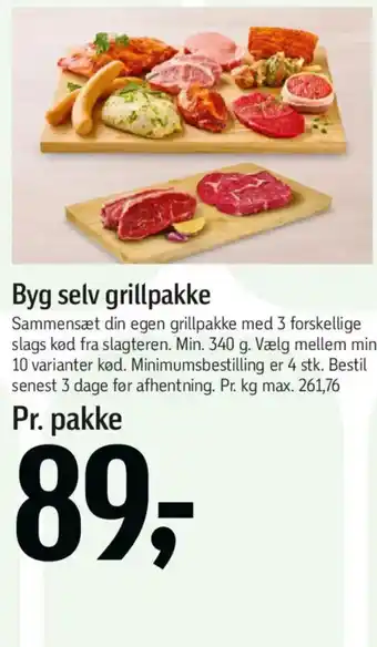 Føtex Byg selv grillpakke tilbud