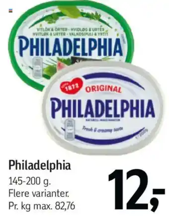 Føtex Philadelphia tilbud