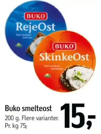 Føtex Buko smelteost tilbud