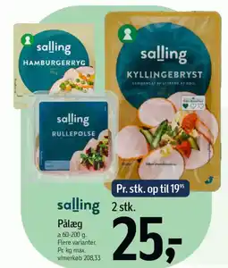 Føtex Salling Pålæg tilbud