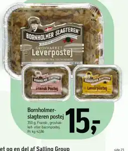 Føtex Bornholmer- slagteren postej tilbud