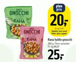 Føtex Rana fyldte gnocchi tilbud