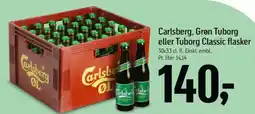 Føtex Carlsberg, Grøn Tuborg eller Tuborg Classic flasker tilbud