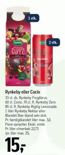 Føtex Rynkeby eller Cocio tilbud