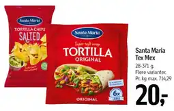 Føtex Santa Maria Tex Mex tilbud