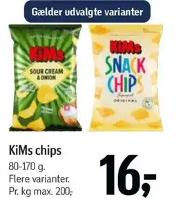 Føtex KiMs chips tilbud
