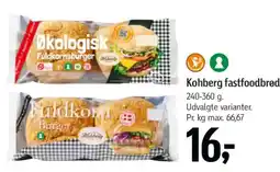Føtex Kohberg fastfoodbred tilbud