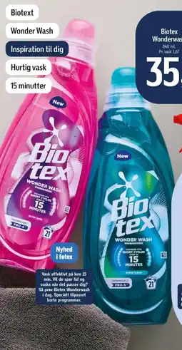 Føtex Biotex Wonderwash tilbud