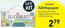 Citti GLÜCKSBLATT Toilettenpapier tilbud