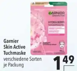 Citti GARNIER Skin active tuchmaske tilbud