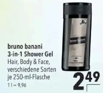 Citti BRUNO BANANI 3-in-1 shower gel tilbud