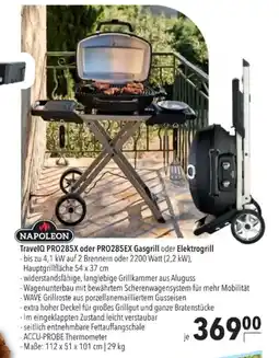 Citti Travelq pro285x oder pro285ex gasgrill oder elektrogrill tilbud