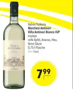 Citti Italien-Toskana Marchesi Antinori Villa Antinori Bianco IGP tilbud