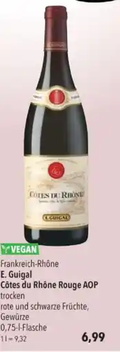 Citti YVEGAN Frankreich-Rhône E. Guigal Côtes du Rhône Rouge AOP tilbud