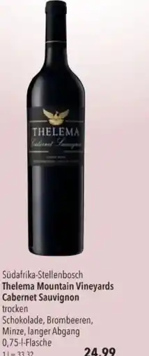 Citti Südafrika-Stellenbosch Thelema Mountain Vineyards Cabernet Sauvignon tilbud