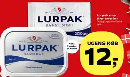 SuperBrugsen Lurpak smør eller smørbar tilbud