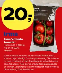 SuperBrugsen Irma Vitendo tomater tilbud