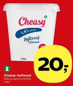 SuperBrugsen Cheasy hyttost tilbud