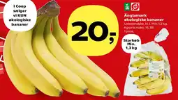 SuperBrugsen Økologiske bananer tilbud