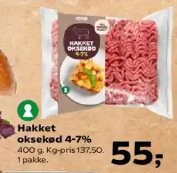 SuperBrugsen Hakket oksekød 4-7% tilbud