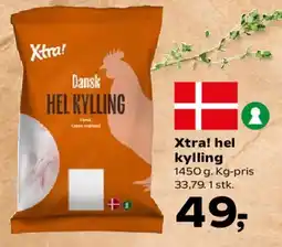 SuperBrugsen Xtra! hel kylling tilbud