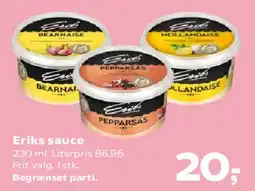 SuperBrugsen Eriks sauce tilbud