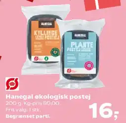 SuperBrugsen Hanegal økologisk postej tilbud