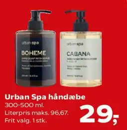 SuperBrugsen Urban Spa håndcreme tilbud
