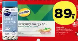 SuperBrugsen Livol eller Gerimax vitaminer tilbud