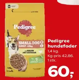 SuperBrugsen Pedigree hundefoder tilbud