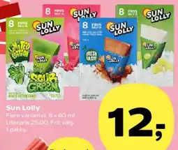 SuperBrugsen Sun Lolly ispinde tilbud