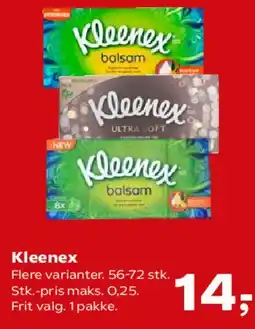 SuperBrugsen Kleenex tilbud