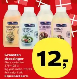 Kvickly Graasten dressinger tilbud