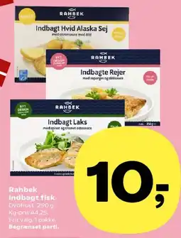 Kvickly Rahbek indbagt fisk tilbud