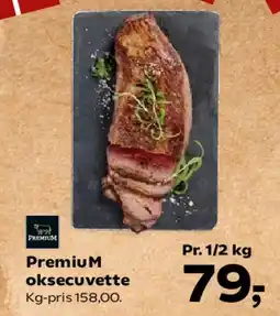 Kvickly Premium oksecuvette tilbud