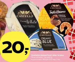Kvickly Castello dessertost eller krans tilbud