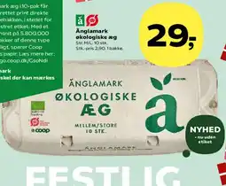 Kvickly Ånglamark økologiske æg tilbud