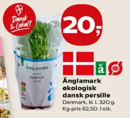 Kvickly Änglamark økologisk dansk persille tilbud