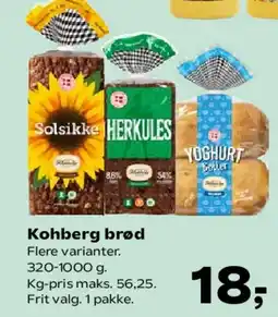Kvickly Kohberg brød tilbud