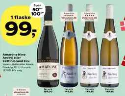 Kvickly Amarone Nino Ardevi eller Cattin Grand Cru tilbud
