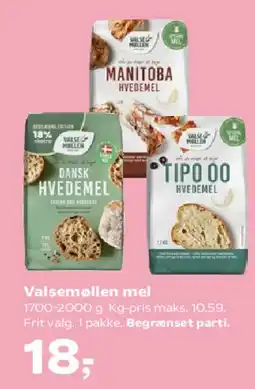 Kvickly Valsemøllen mel tilbud
