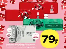 Kvickly Coca‑Cola, Tuborg Squash eller Monster tilbud