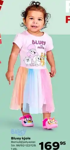 Kvickly Bluey kjole tilbud