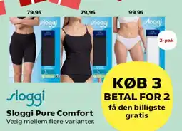 Kvickly Sloggi Pure Comfort tilbud
