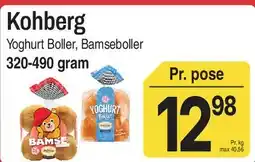 ABC Lavpris Kohberg (Yoghurt-/Bamseboller) tilbud