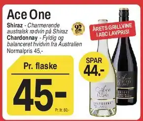 ABC Lavpris Ace One tilbud