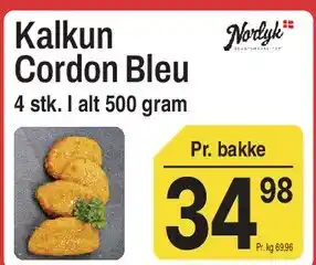ABC Lavpris Kalkun Cordon Bleu tilbud
