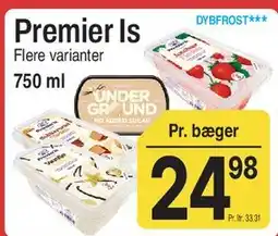 ABC Lavpris Premier Is (750 ml) tilbud