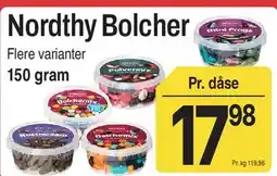 ABC Lavpris Nordthy Bolcher tilbud
